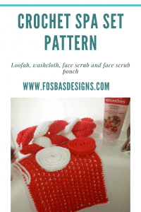 Crochet SPA set Pattern