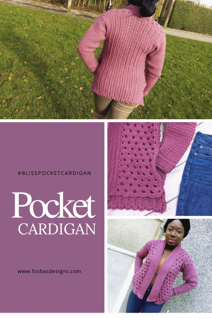 easy Pocket cardigan Pattern