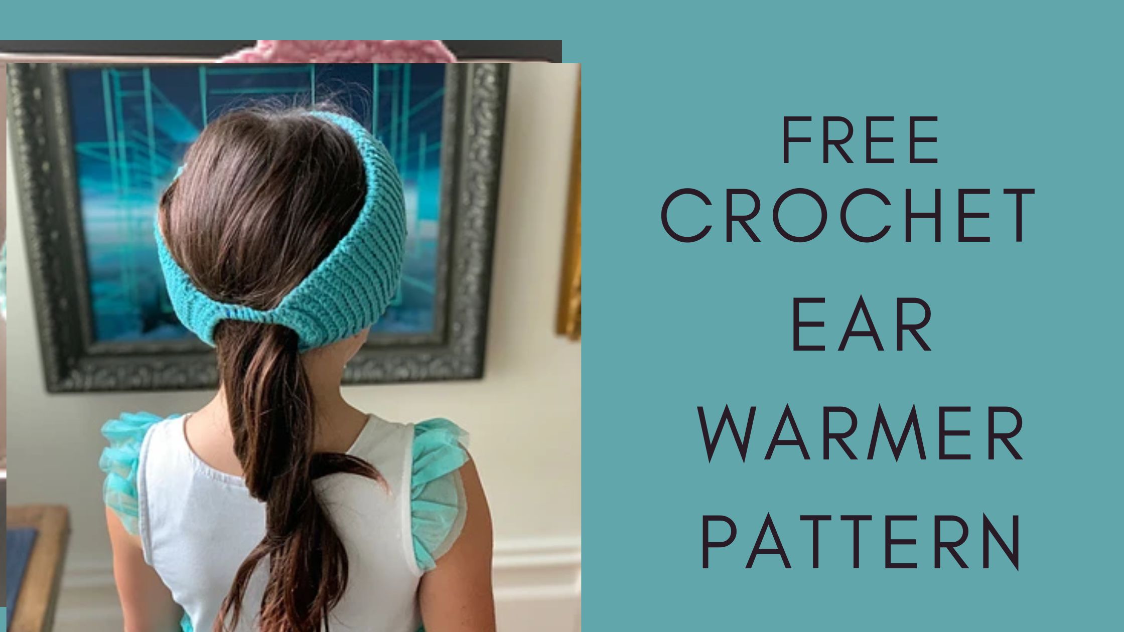 Free and easy crochet ear warmer pattern