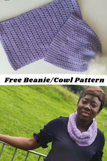 Easy Crochet tutorial for Beanie and Cowl for Preemie to Adult sizes using your best #3 (DK) weight yarn
