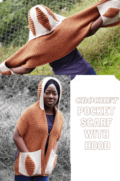 Crochet Pocket Scarf Pattern