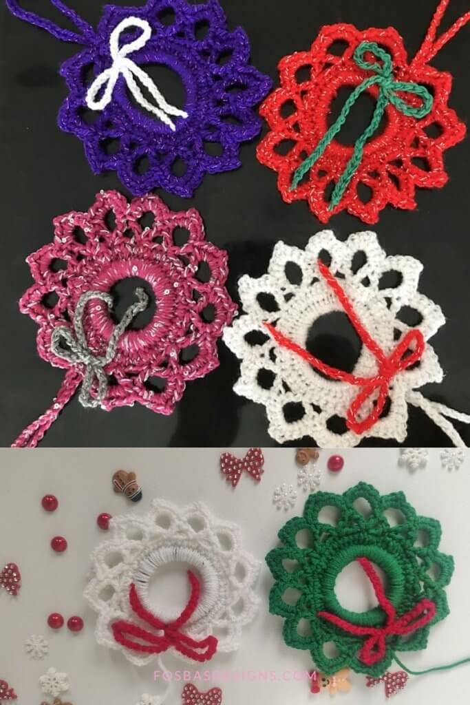 Crochet Christmas Ornament Pattern