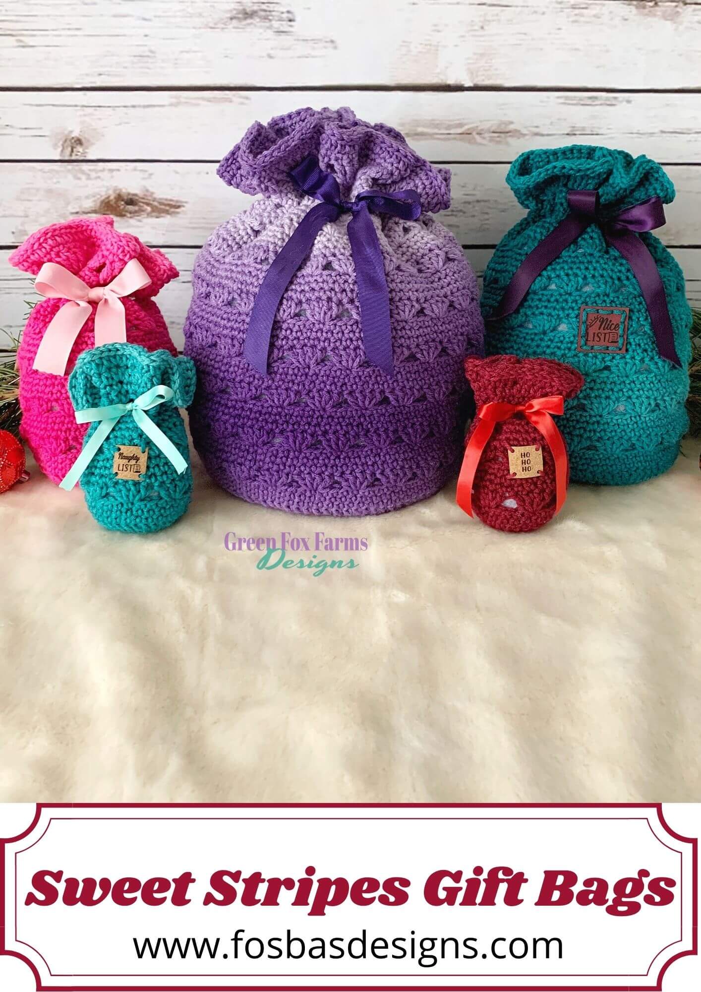 40 Quick makes: Free Christmas Crochet Patterns - Fosbas Designs