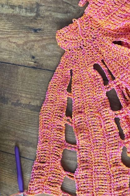 Easy crochet Shawl Pattern