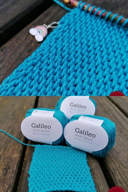 Galileo Merino Wool/Viscose Sport Yarn