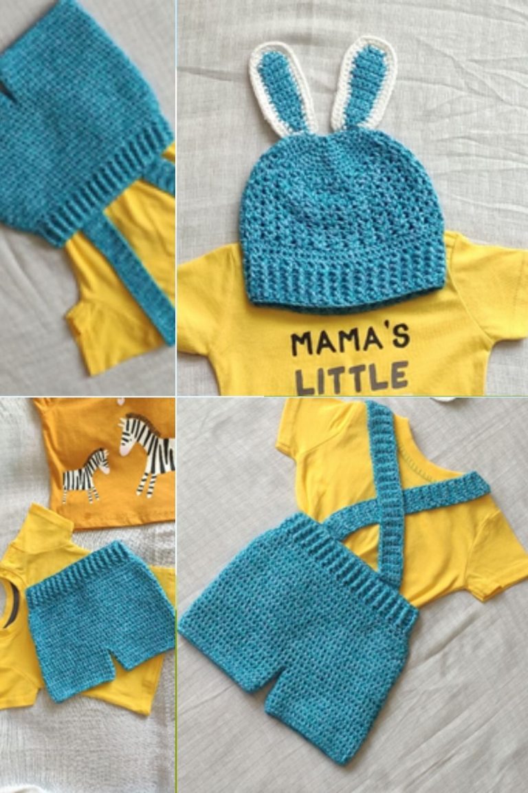 Crochet Baby bunny set