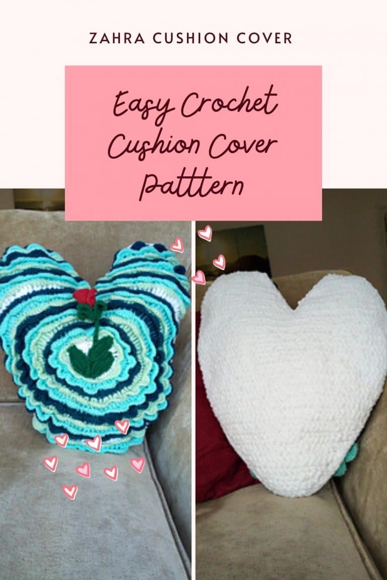 Easy crochet Pillow case cover pattern