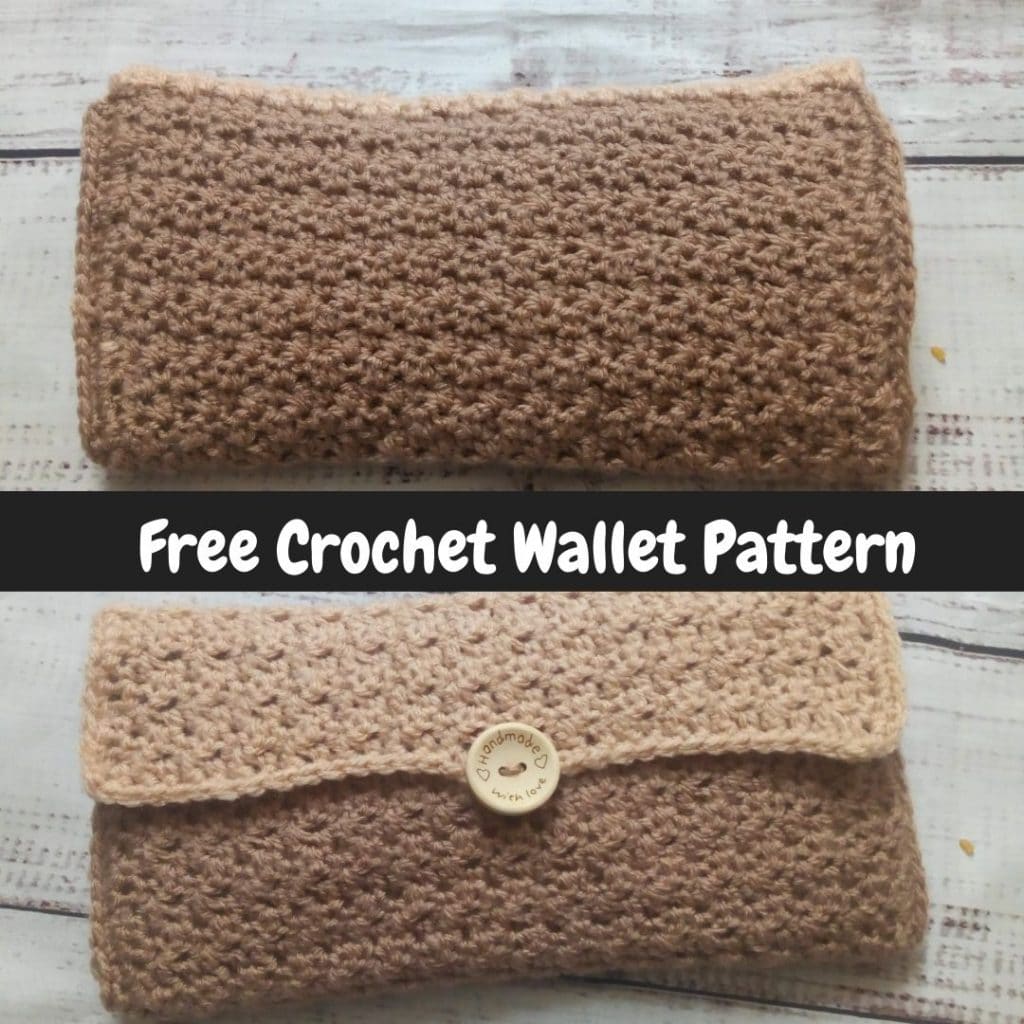 Easy crochet clutch pattern - Fosbas Designs