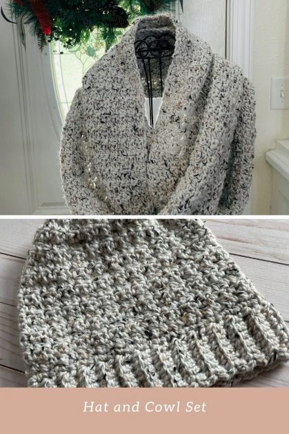 Easy Beanie and Cowl Pattern