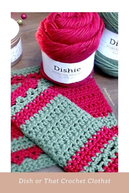 Easy Crochet Wash Cloth PAttern