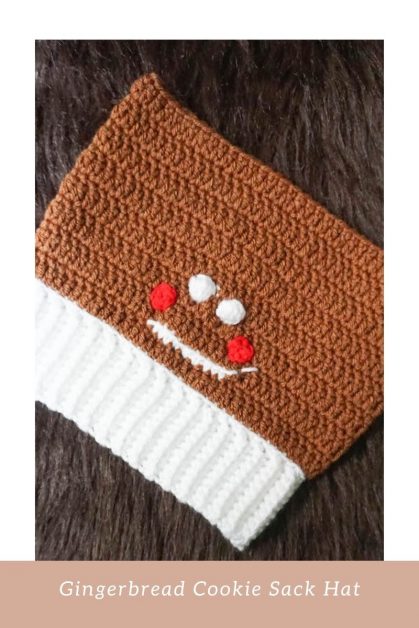 Crochet gingerbread man pattern Hat