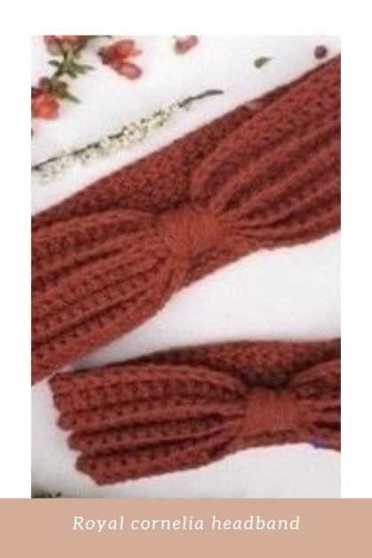 Easy crochet ear warmer pattern
