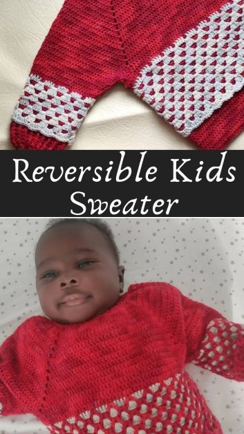 Kids Reversible Sweater Pattern