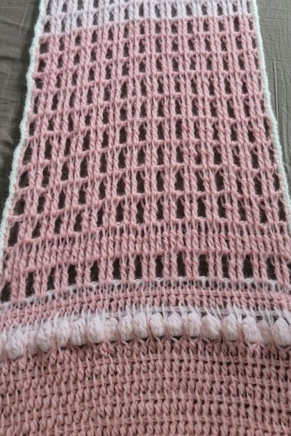 Beautiful texture crochet shawl pattern