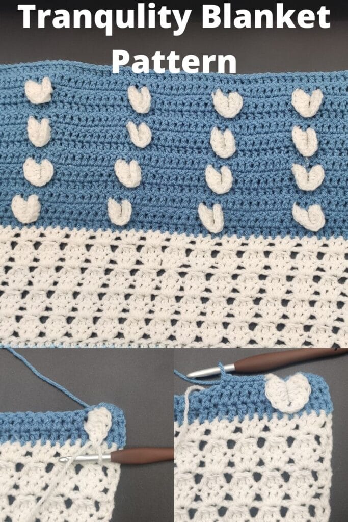 TRANQUILITY DAWN Beginner friendly crochet blanket pattern