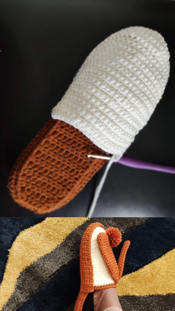 Crochet Slippers with insole
