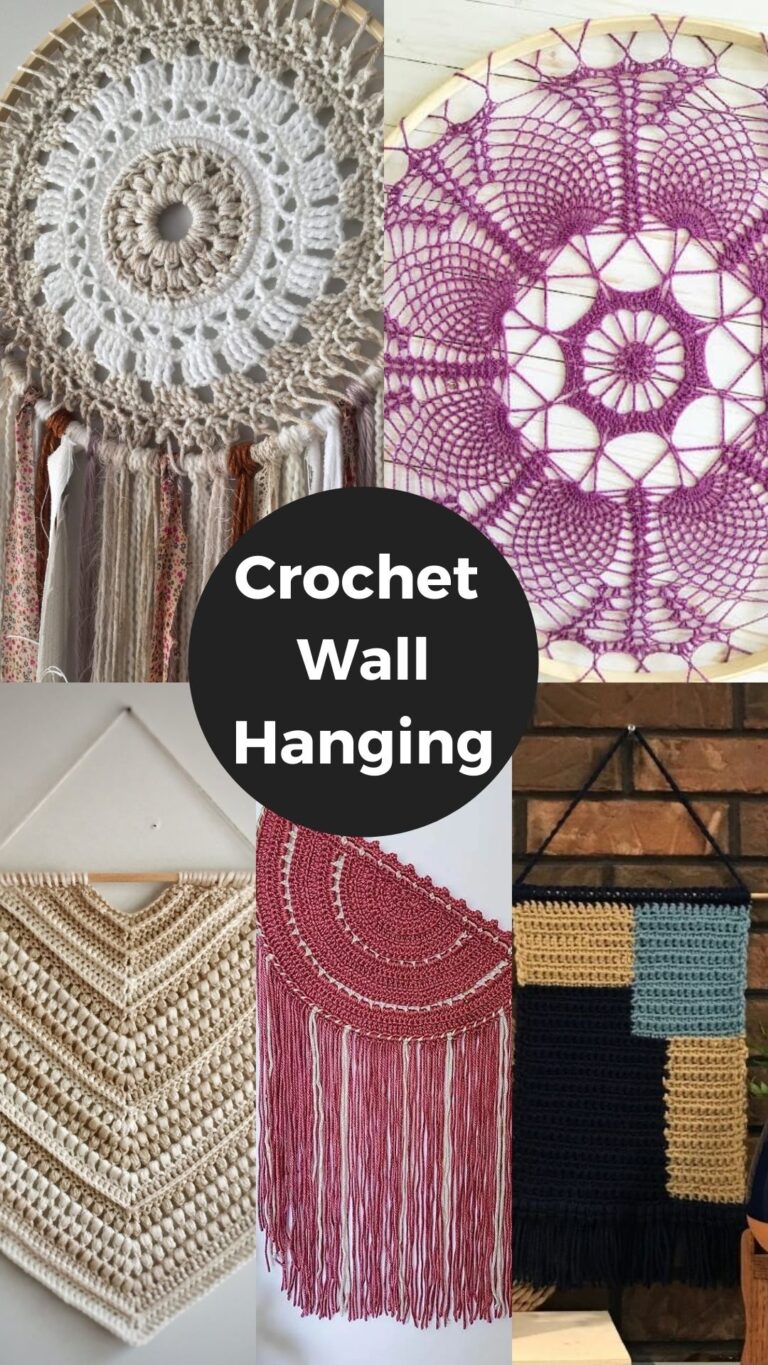 Crochet wall hanging patterns