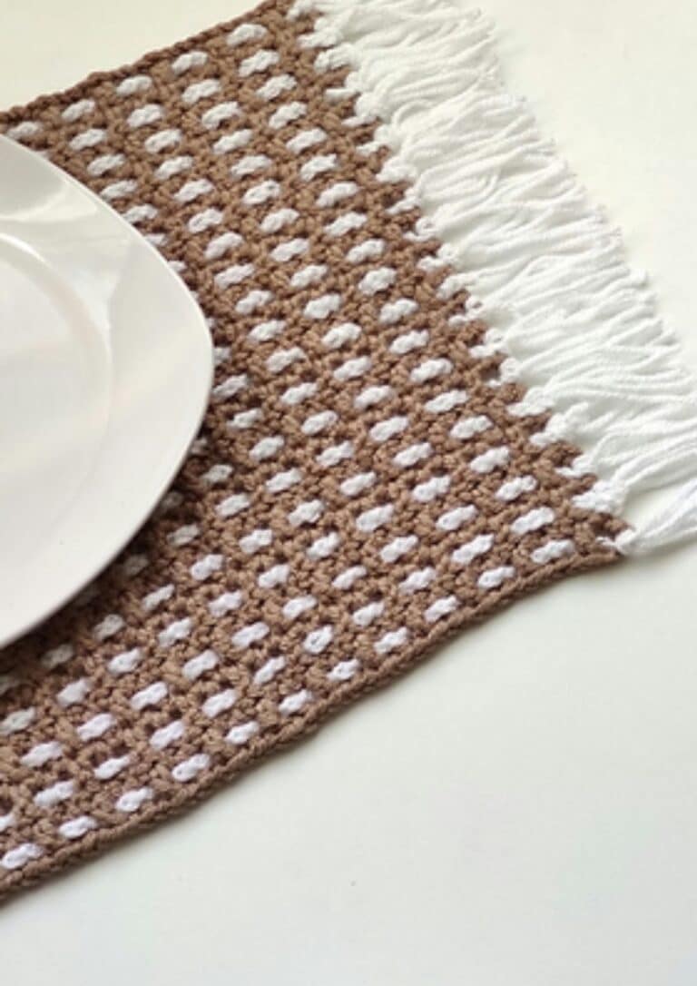 Easy and fast crochet placemat patterns