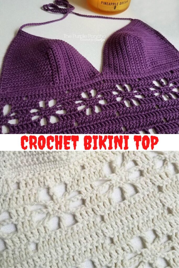 Crochet Bikini Top Patterns - Fosbas Designs
