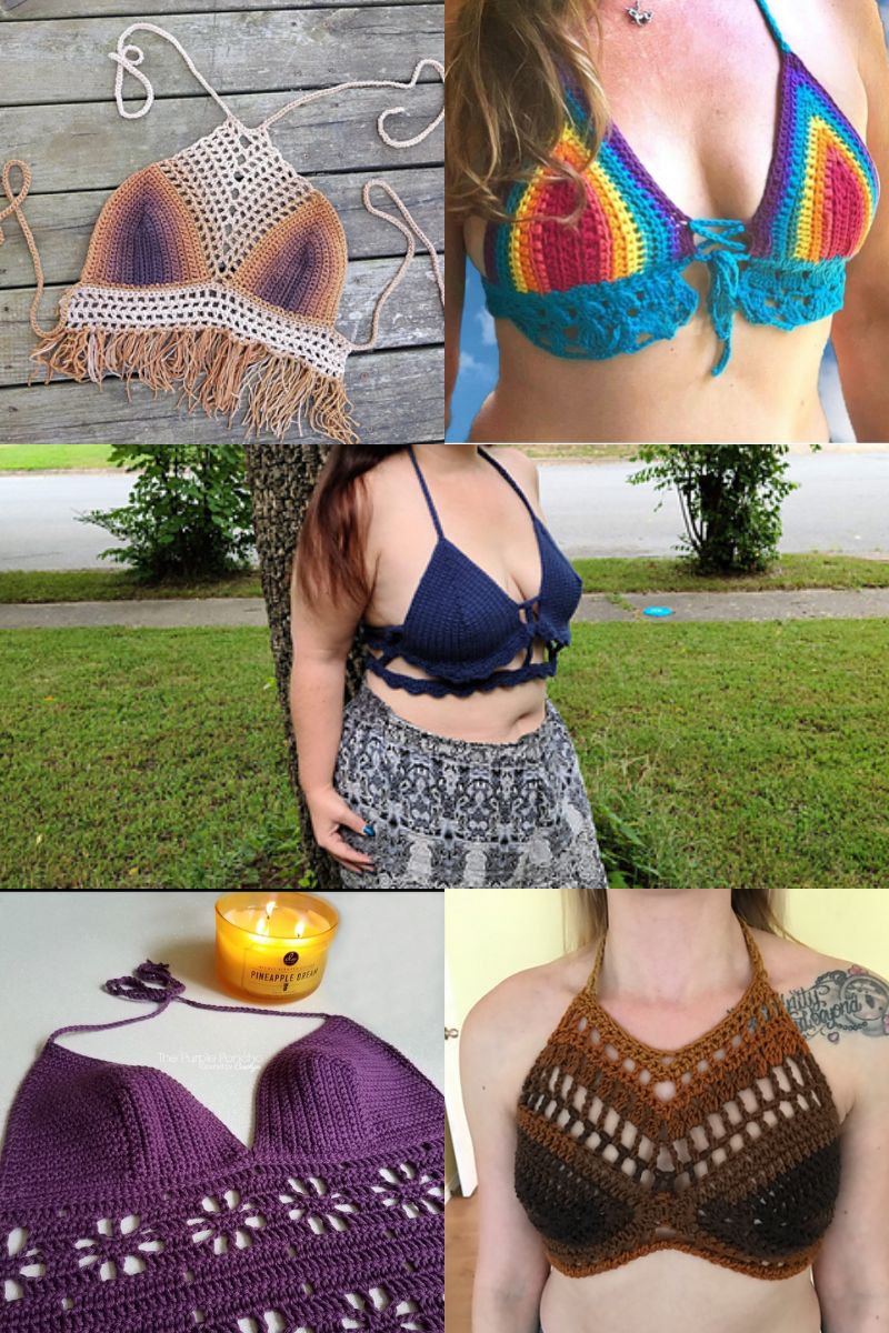 Crochet Bikini Top Pattern