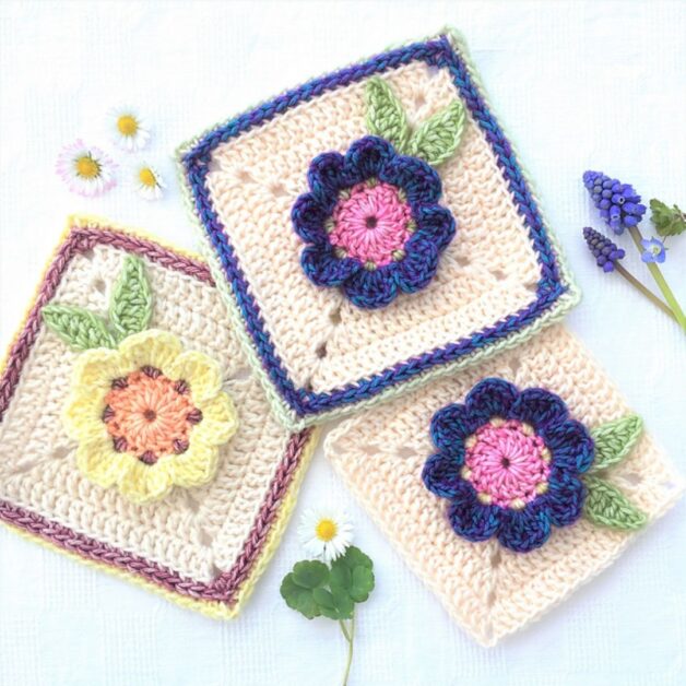 Basic Granny Square Crochet Patterns - Fosbas Designs