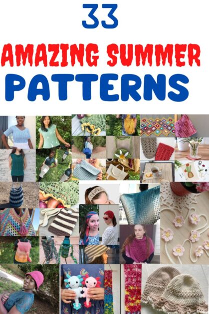amazing summer crochet patterns