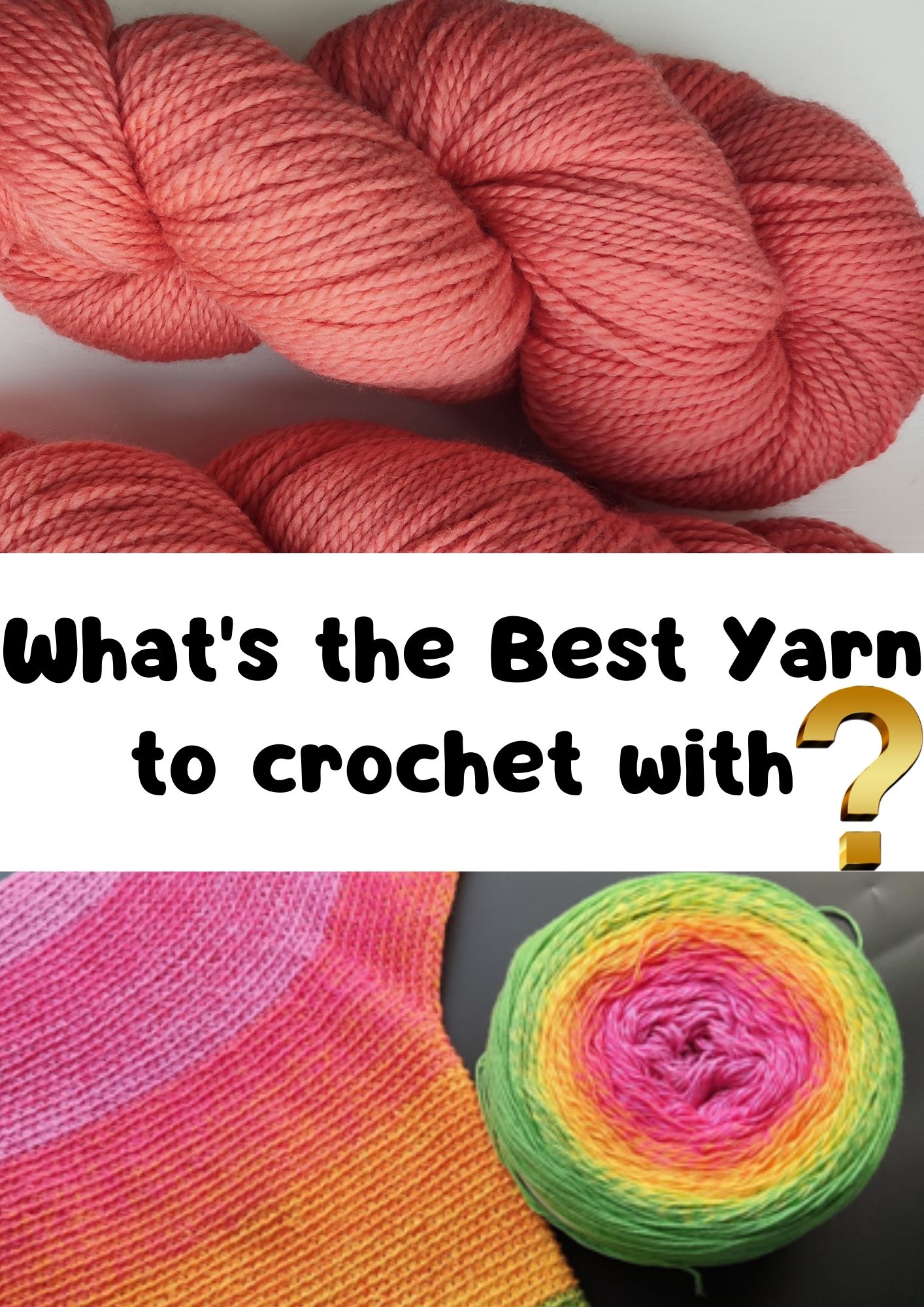 Best yarn to crochet with for a beginner