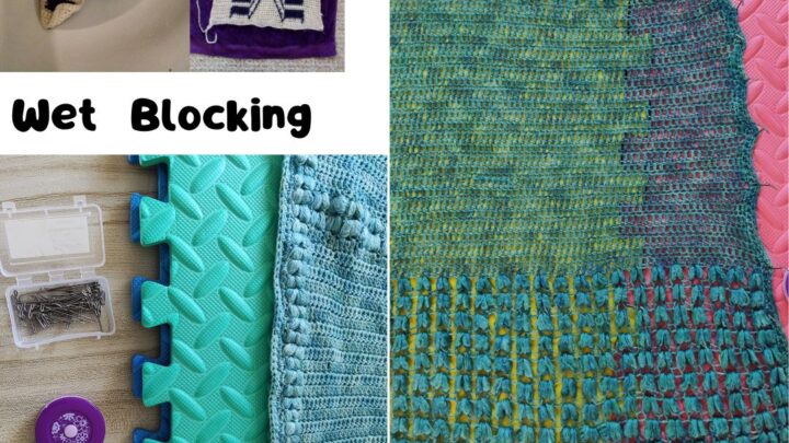 Blocking in Crochet - The easy methods - Fosbas Designs