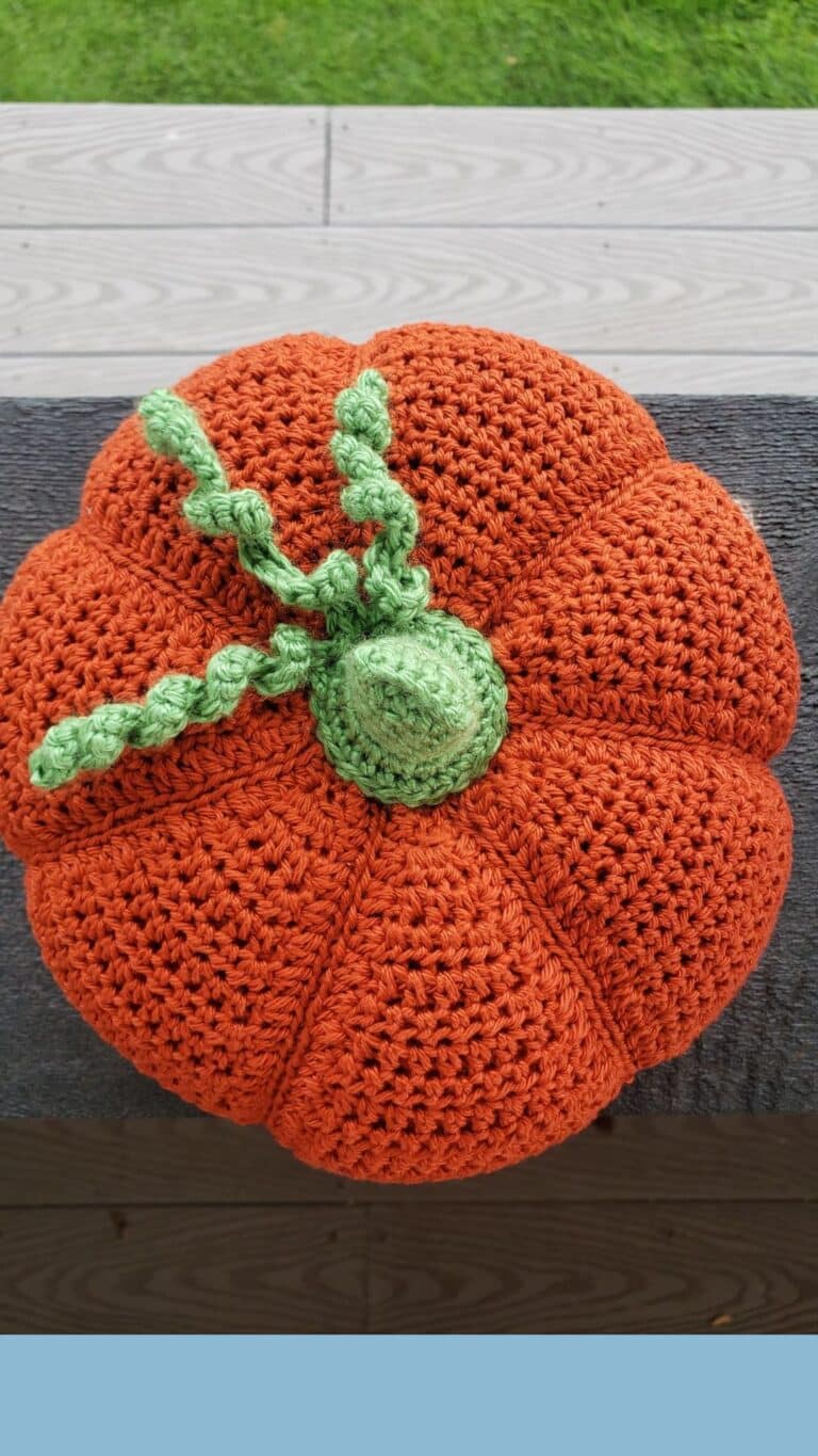 Crochet Pumpkin Pattern: 3 different sizes