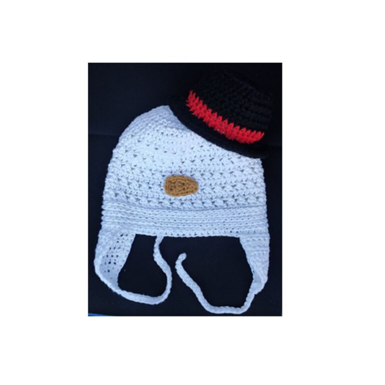 Easy Crochet Snowman Hat Pattern
