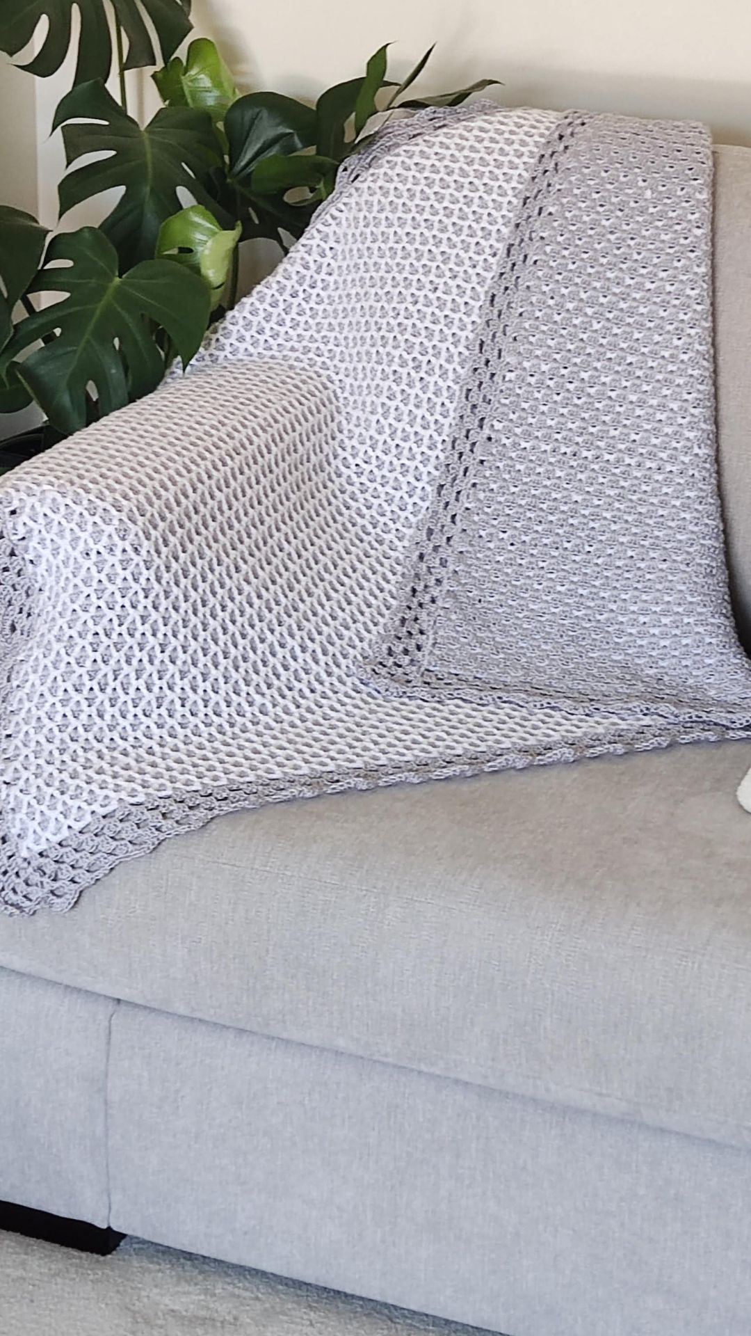 Two sided crochet blanket pattern
