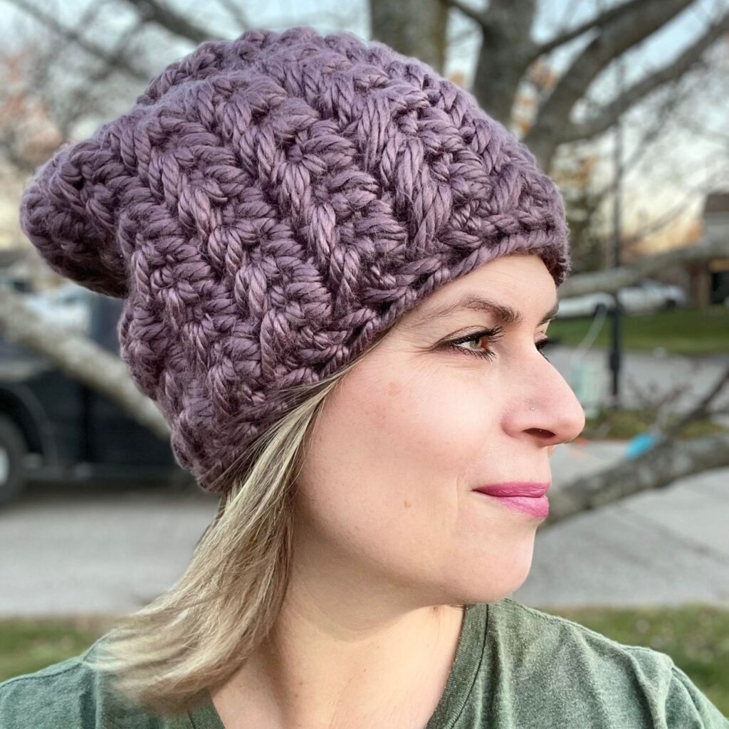 30 -Minute quick crochet hat pattern to keep warm and cozy this season