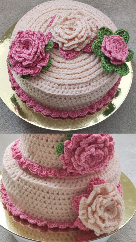 CROCHET PATTERN: Birthday Cake Slice, Downloadable PDF Amigurumi Pa...