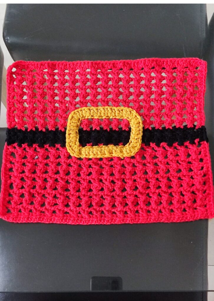 Crochet placemat free pattern