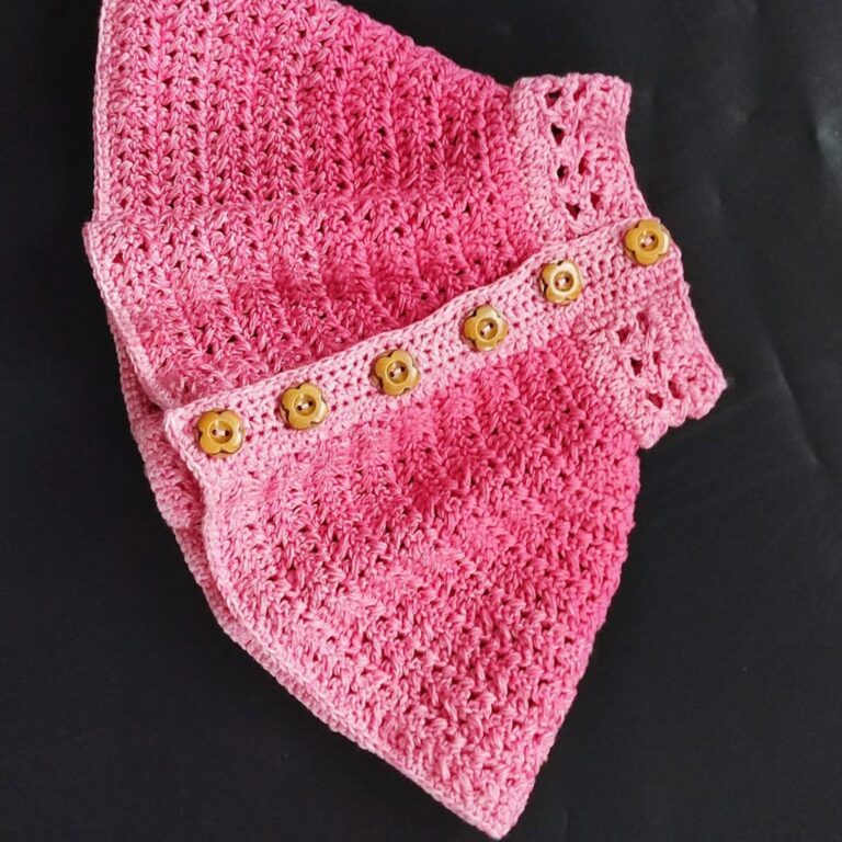 Kids easy Crochet skirt free pattern