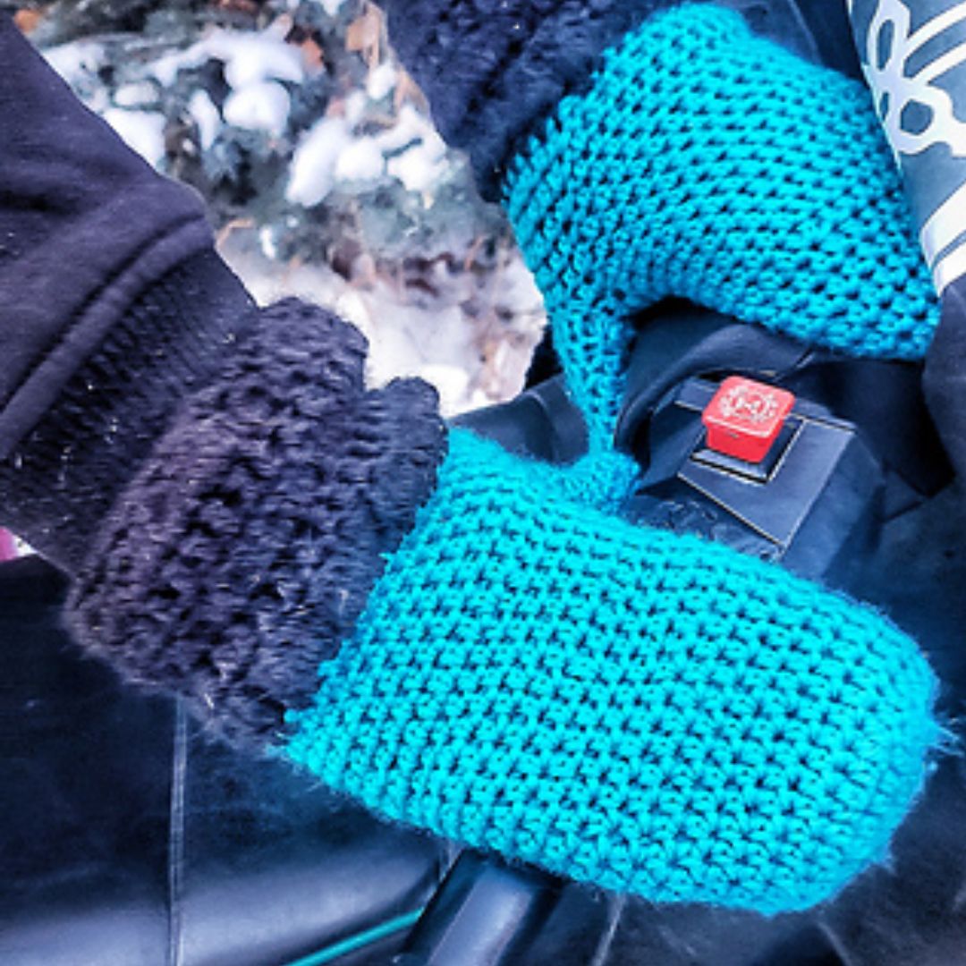 Crochet mittens for men free pattern