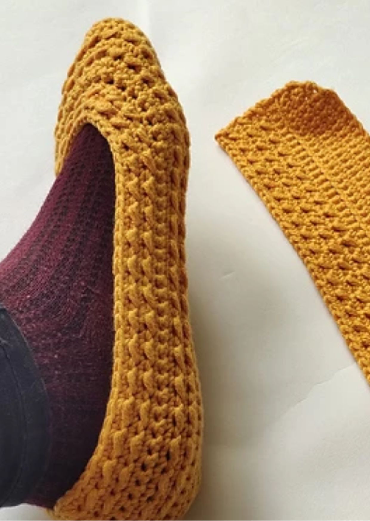 42 FREE Crochet Slipper Patterns | Marly Bird