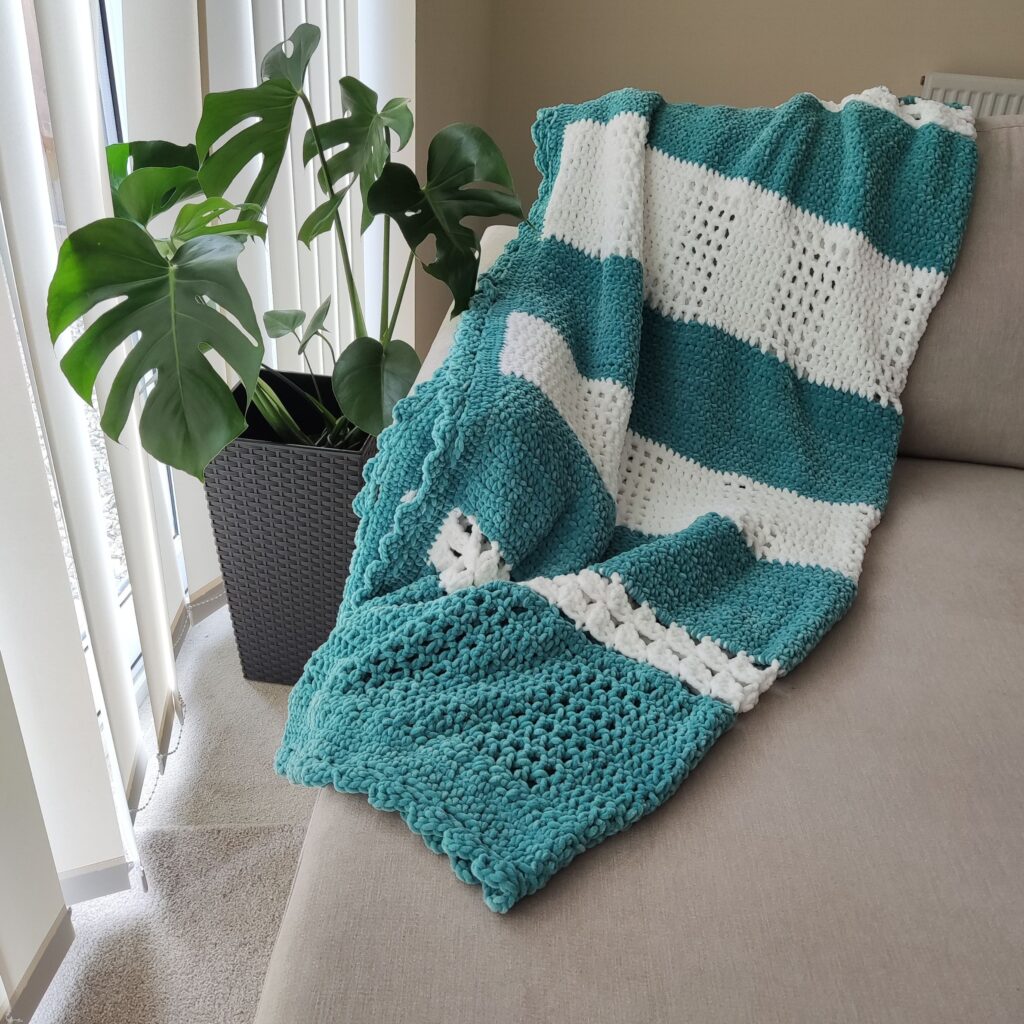 Easiest crochet king size blanket free pattern