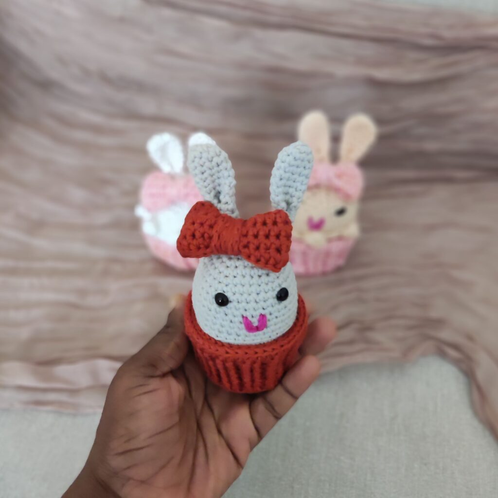 Crochet cupcake free pattern