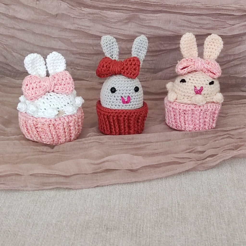 Crochet cupcake free pattern