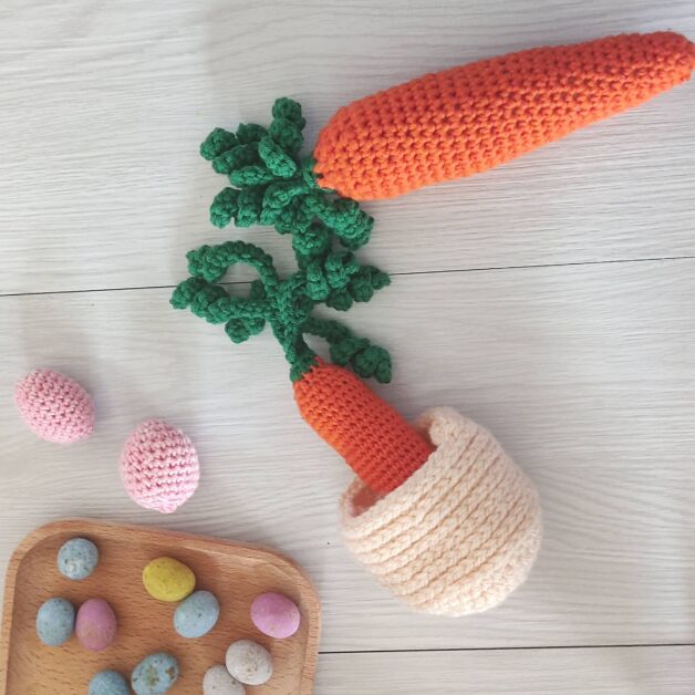 Crochet Carrot Free Pattern - Fosbas Designs