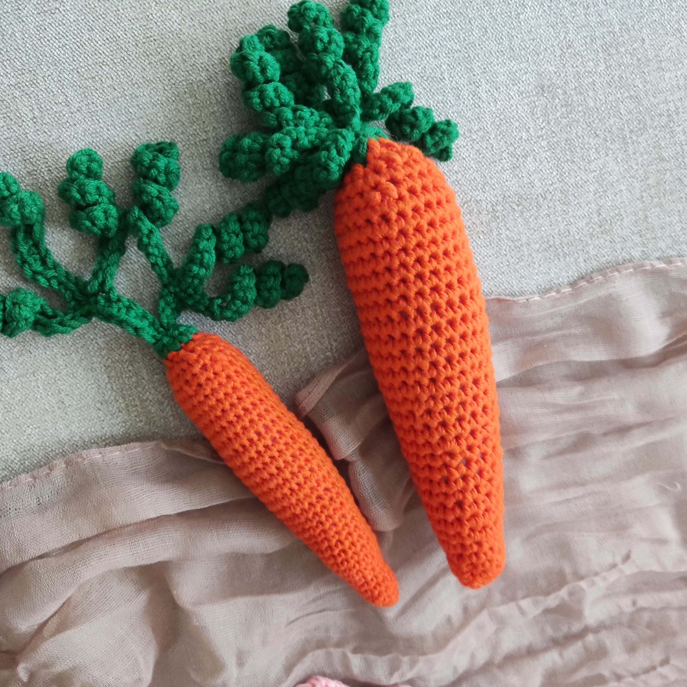 Crochet carrot free pattern