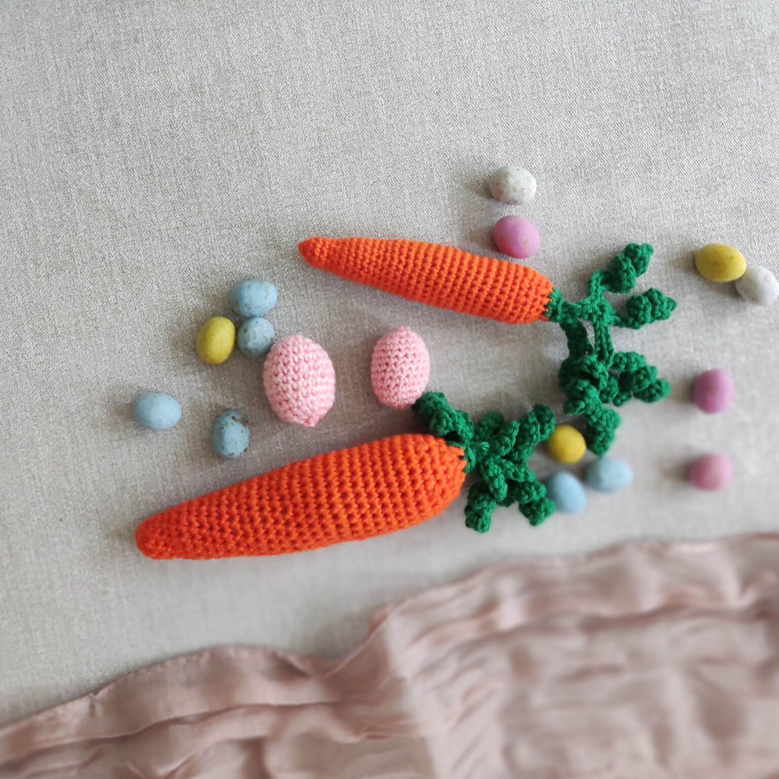 Crochet Carrot Free Pattern - Fosbas Designs