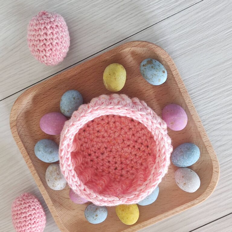 Crochet candy dish free pattern
