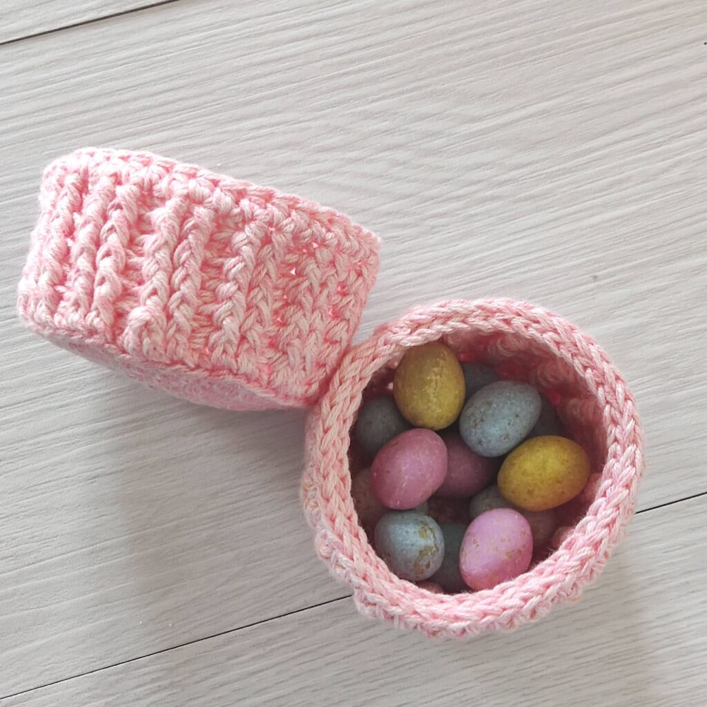Crochet candy dish free pattern