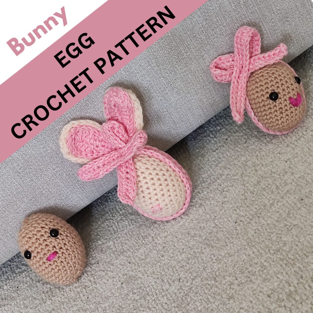 Easy crochet easter egg free pattern