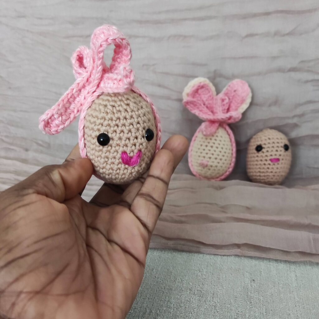 Crochet Bunny Egg Free pattern