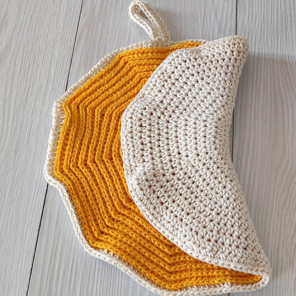 crochet pot holder pattern