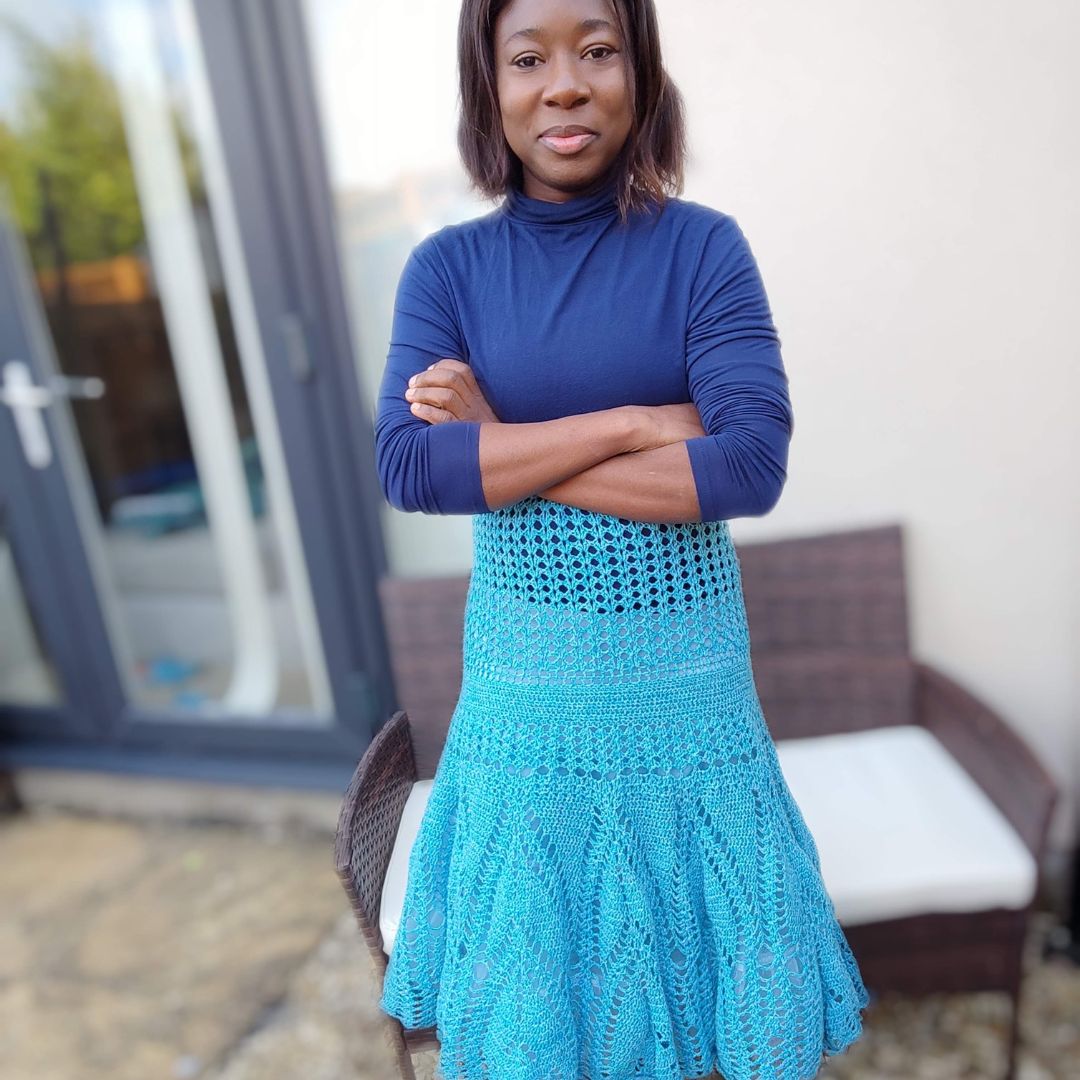 Maxi crochet lace skirt: Free Pattern - Fosbas Designs