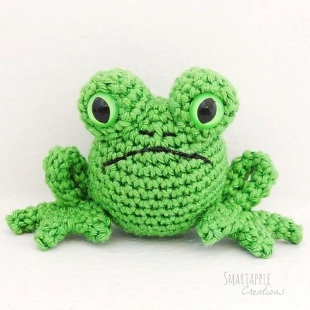 Crochet Frog Free Pattern
